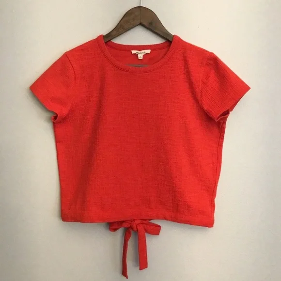 Madewell Verse Tie Back Top Size S - Picture 2 of 11